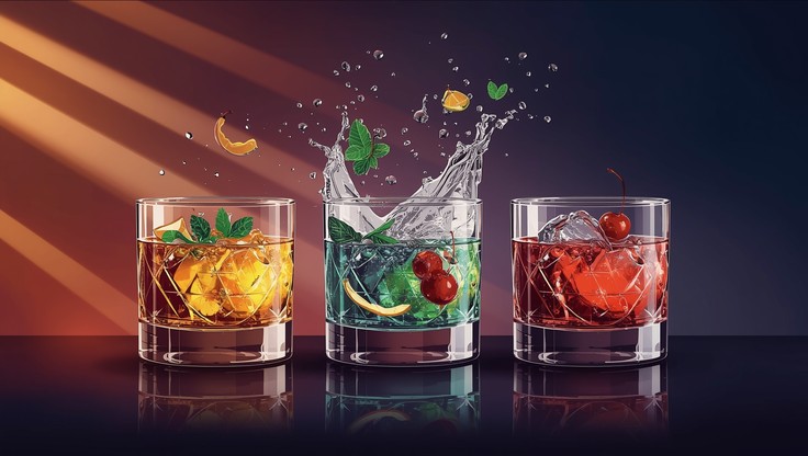Cocktail Splash Frame Free Splashing Layered Cocktail Image - Splash, Beverage, Refreshing ...