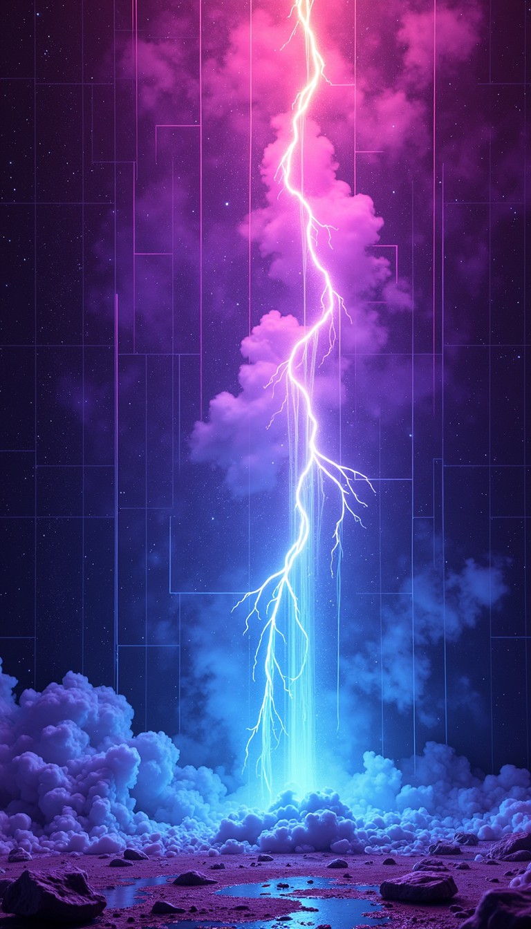 Free Electric Lightning Strike Image - Lightning, Storm, Purple ...