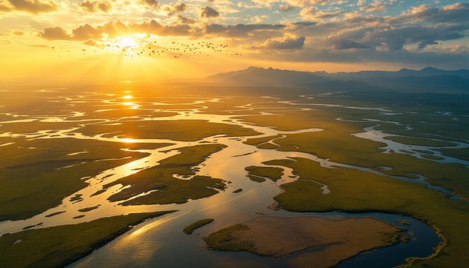 Free Nature's Neural Network Image - Aerial, Delta, River | Download at ...