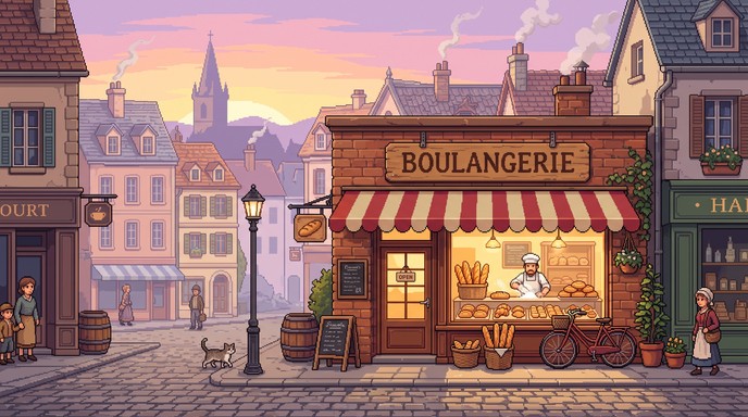 Download Pixel Art Bakery Image - Pixelart, Boulangerie, Bakery | StockCake