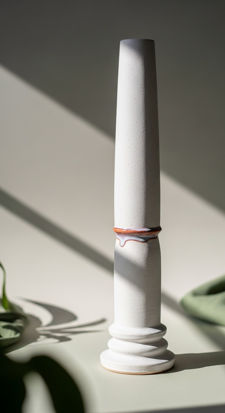 Free Minimalist Ceramic Column Image - Ceramic, Column, White ...