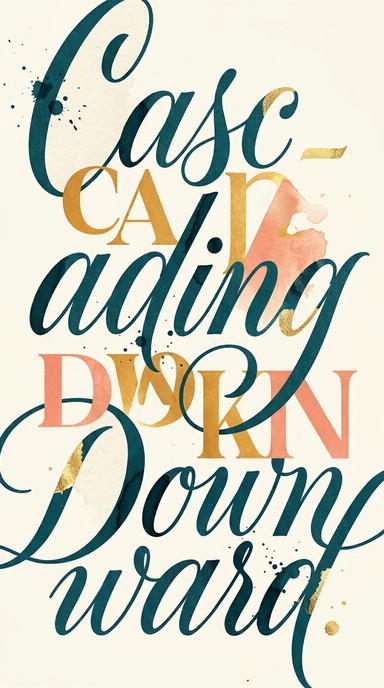 Free Colorful Decorative Lettering Image - Calligraphy, Lettering ...