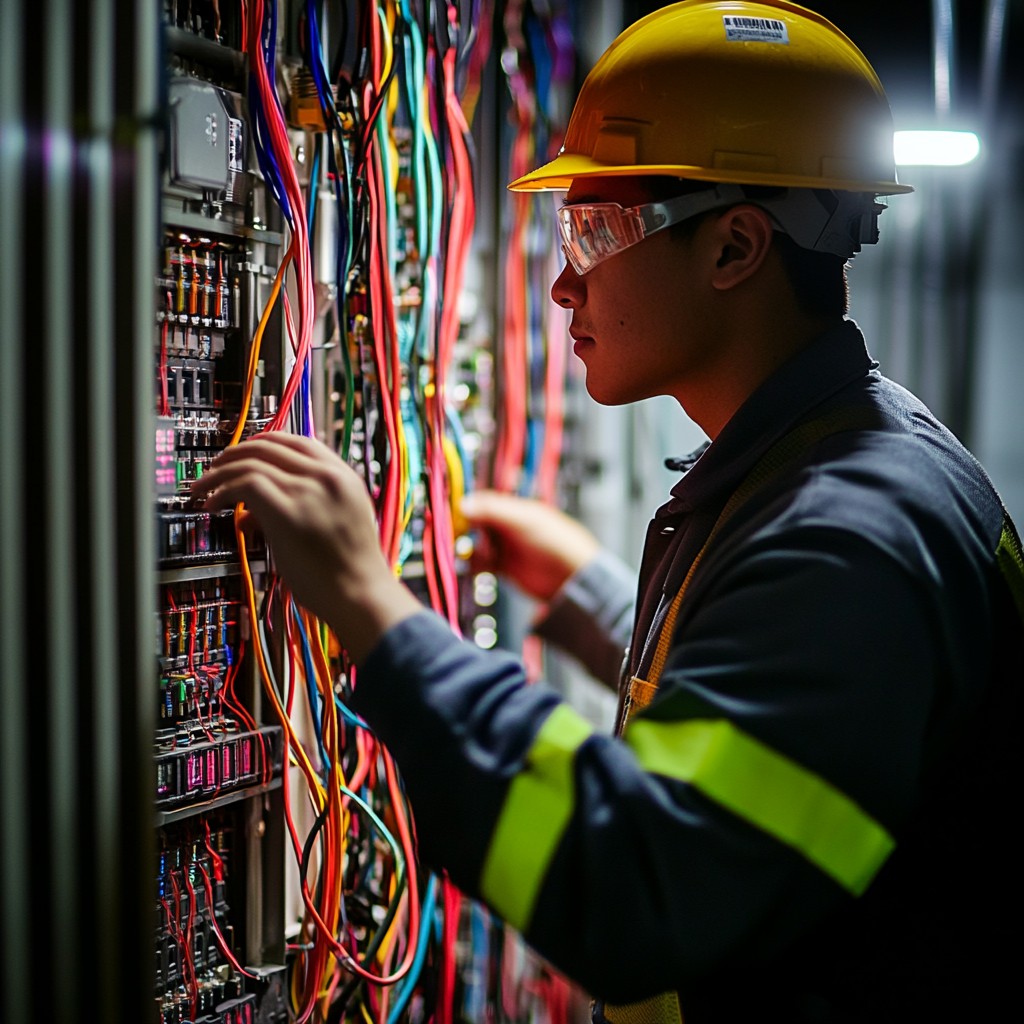 Free Technician wiring panel Image - Technician, Wiring, Panel ...