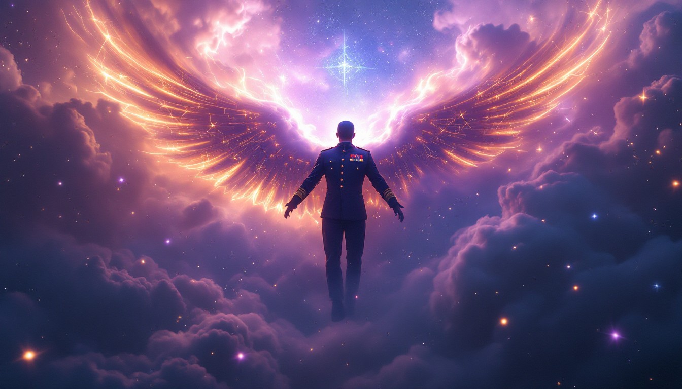 Free Celestial Warrior Ascends Image - Celestial, Warrior, Wings ...