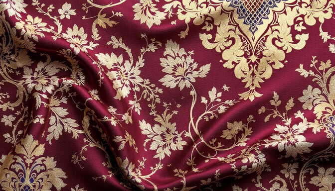 Free Royal Damask Pattern Image - Damask, Burgundy, Gold | Download at ...