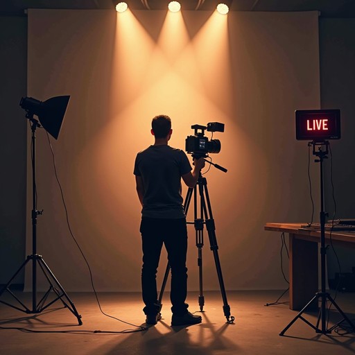Backlit Filming Free Backlit Camera Operator Image - Cinematographer, Broadcast ...