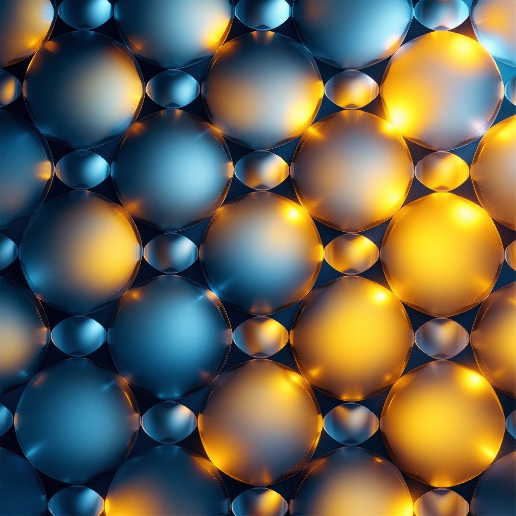 Free Metallic Sphere Pattern Photo - Geometric, Metallic, Spheres ...
