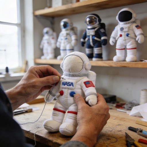 Free Handmade Astronaut Toys Image - Astronaut, Handmade, Crafting ...