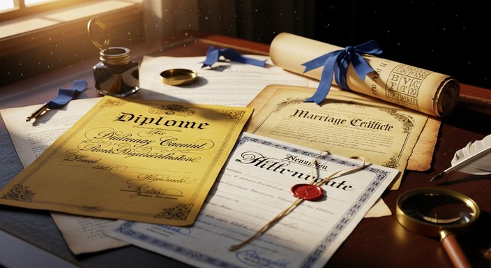 Parchment License Free Legacy in Parchment Image - Diploma, Certificate, Parchment ...