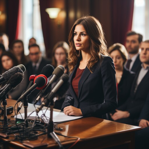 Press Conference Events Free Press Conference Speech Image - Woman, Conference, Press ...