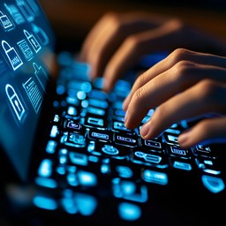 Free Nighttime coding session Image - Coding, Laptop, Keyboard ...