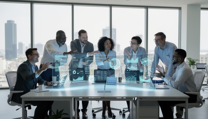 Free Team Data Collaboration Image - Teamwork, Collaboration, Data ...