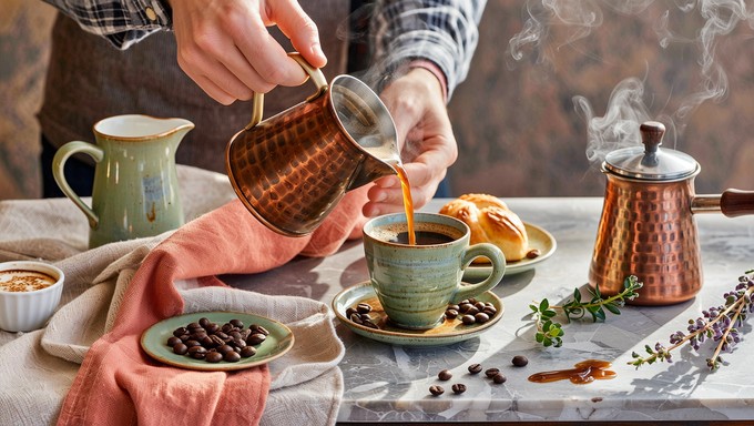 Free Morning Coffee Ritual Image - Coffee, Pouring, Hands | Download at ...