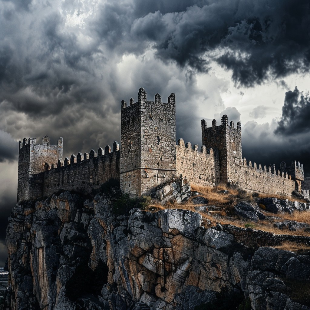 Free Medieval Fortress Storm Image - Castle, Storm, Clouds | Download ...