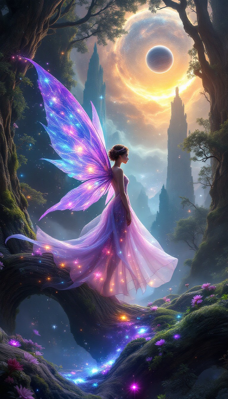Free Cosmic Fairy Dreams Image - Fairy, Cosmic, Galaxy | Download at ...
