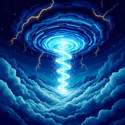 Free Celestial Storm Spiral Image - Storm, Lightning, Spiral | Download ...