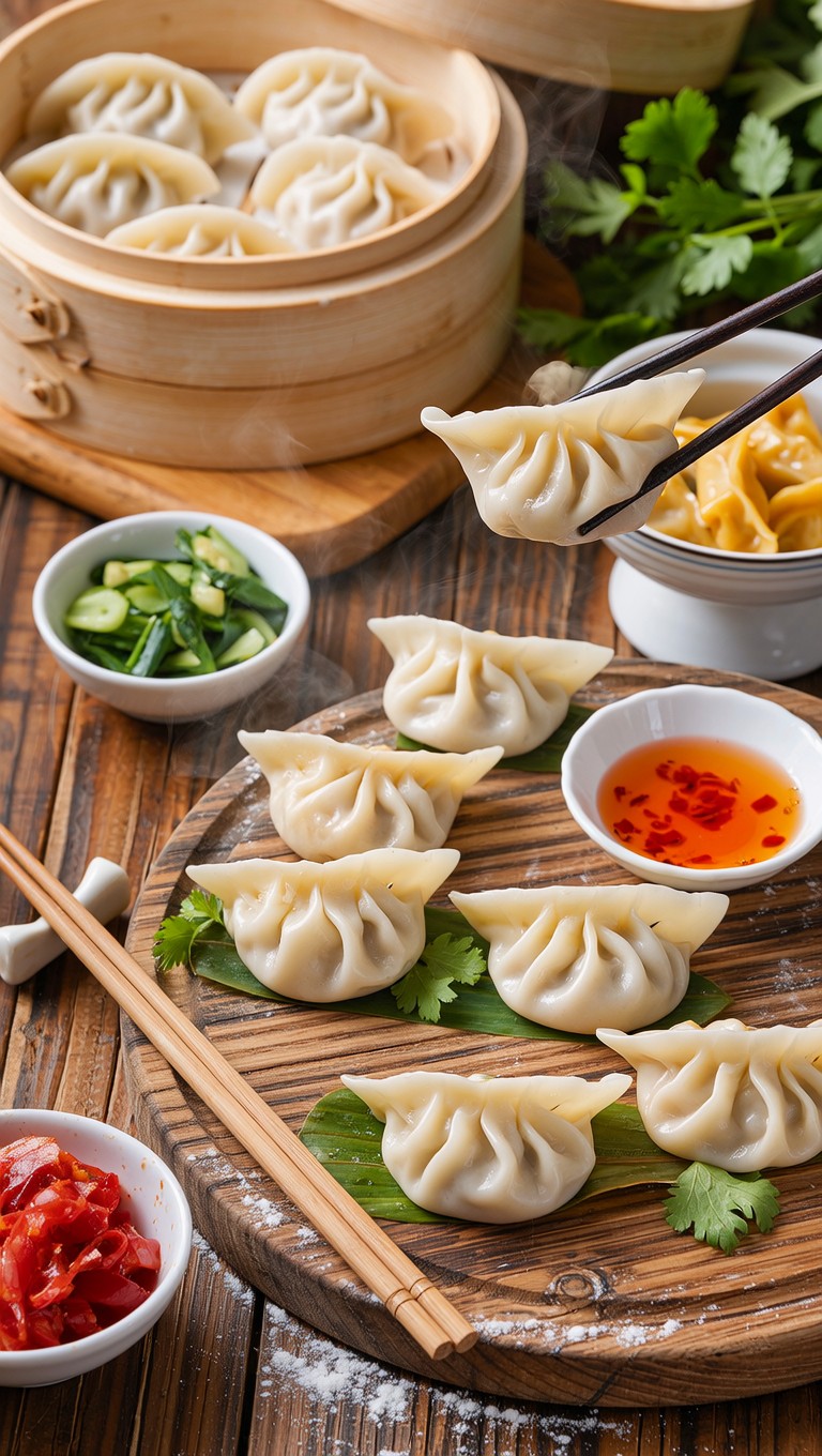 Free Handcrafted Asian Dumplings Image - Dumplings, Asian, Food ...