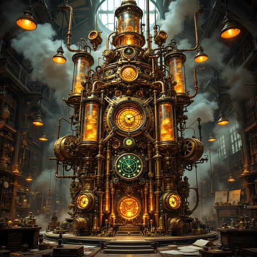 Steampunk Machine Statues Free Steampunk Machine Masterpiece Image - Steampunk, Victorian ...