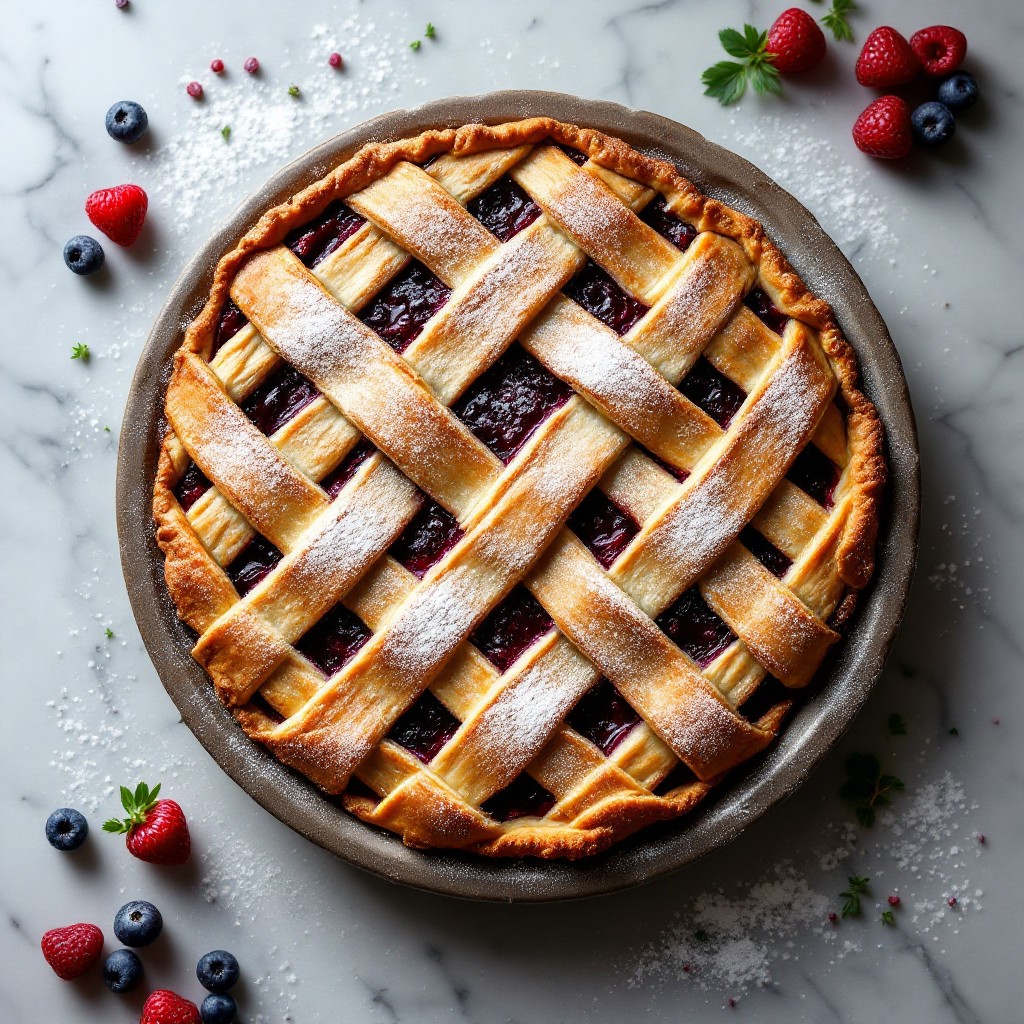Berry Pie Color Free Perfect Berry Pie Image - Pie, Berries, Lattice | Download at ...