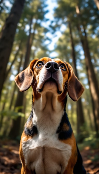 Free Curious Beagle Explores Image | Download at StockCake