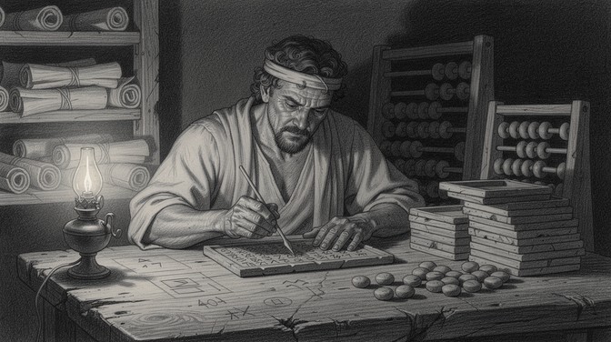 Free Ancient Scribe Counting Image - Scribe, Mesopotamian, Cuneiform ...