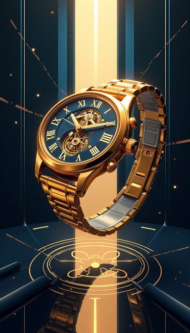 Free Floating Luxury Watch Image - Watch, Gold, Luxury | Download at ...