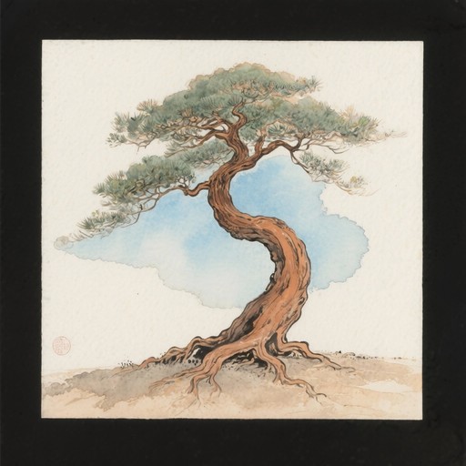 Free Resilient Bending Tree Image - Tree, Watercolor, Curved | Download ...