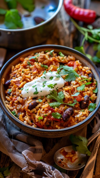 Spicy Rice Background Free Spicy Rice Dish Image - Spicy, Rice, Dish | Download at StockCake