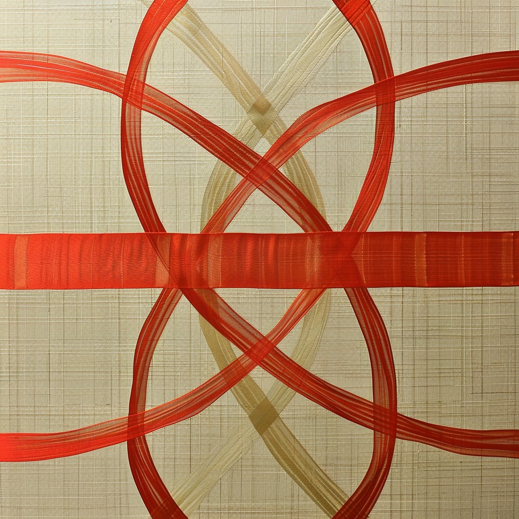 Free Red Ribbon Art Image - Abstract, Art, Ribbon | Download at StockCake
