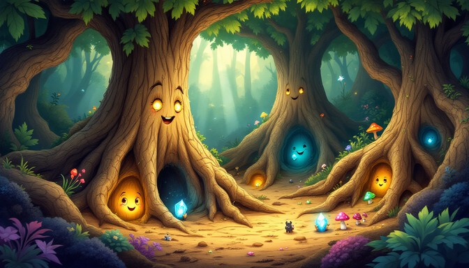 Free Magical Root Kingdom Image - Magical, Forest, Roots | Download at ...