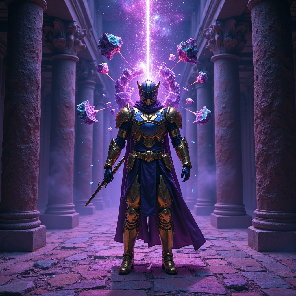 Free Cosmic Warrior Ascends Image - Warrior, Cosmic, Purple | Download ...