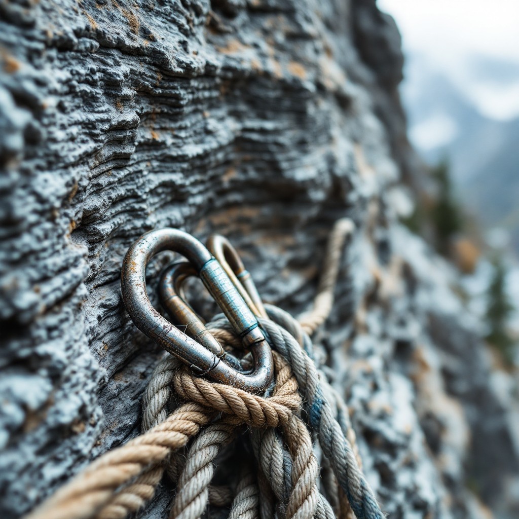 Free Weathered Alpine Equipment Image - Climbing, Mountaineering, Rope ...