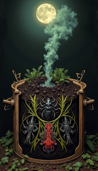 Medieval Composter Free Alchemical Neural Cathedral Image | Download at StockCake