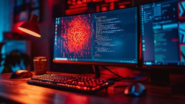 Free Coding Workspace Glow Image - Coding, Programmer, Neon | Download ...
