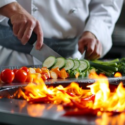 Free Fiery Cooking Action Image - Cooking, Chef, Fire | Download at ...