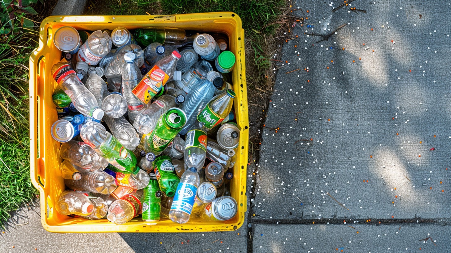 Free Recycling Overflow Bin Image - Recycling, Sustainability, Cans ...