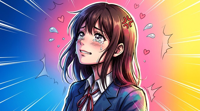 Free Anime Emotion Grid Image - Anime, Manga, Emotions | Download at ...