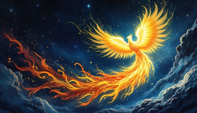 Free Phoenix Rising Triumphant Image - Phoenix, Rebirth, Transformation ...