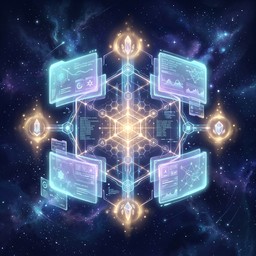 Free Digital Ethereal Interface Image - Futuristic, Holographic ...