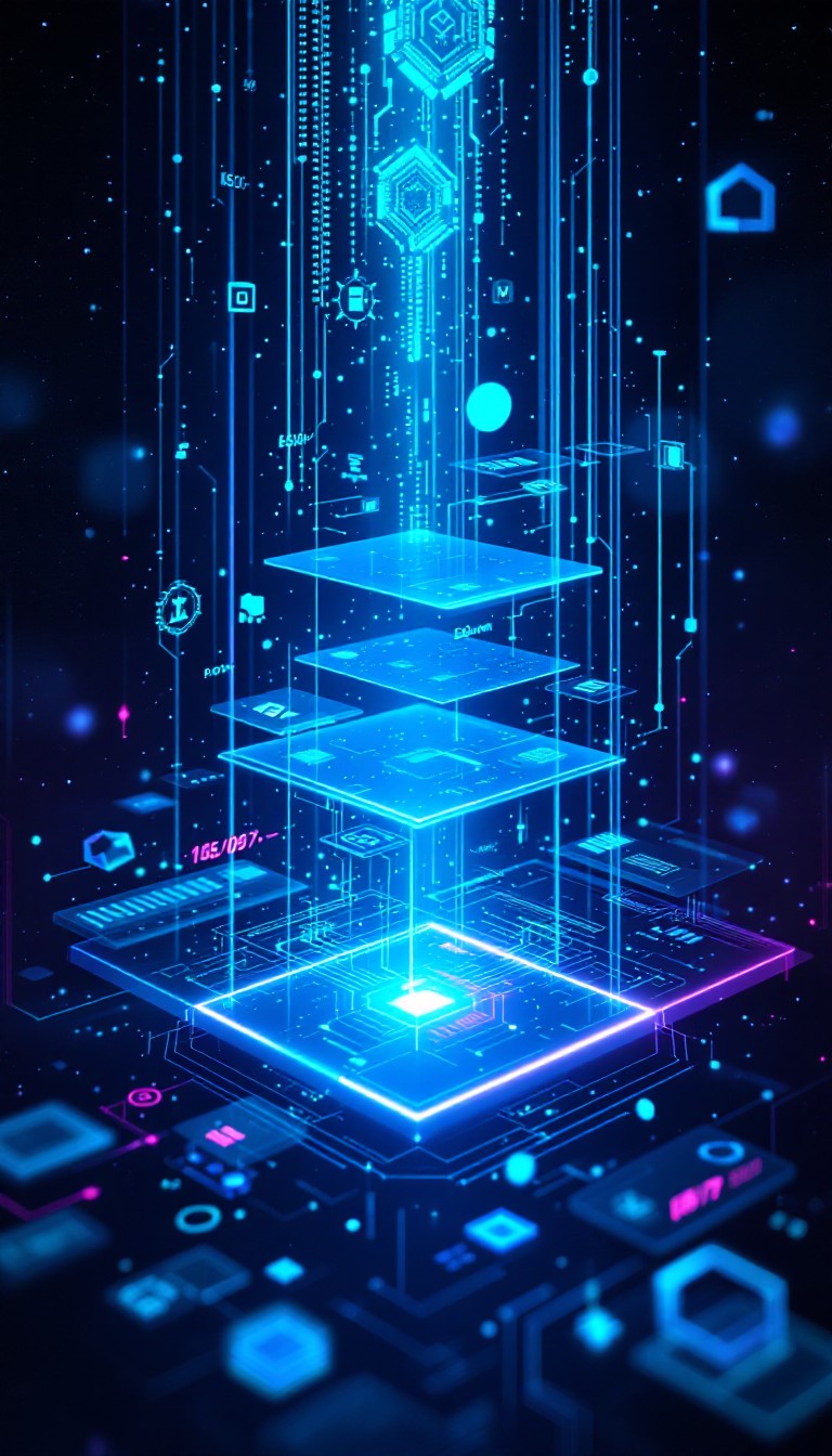 Free Digital Reality Ascending Image - Holographic, Digital, Future ...