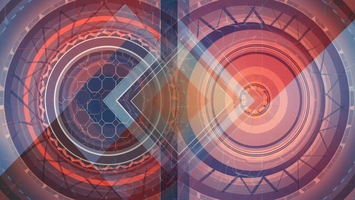 Convergingl Pattern Free Converging Geometric Harmony Image - Geometric, Patterns ...