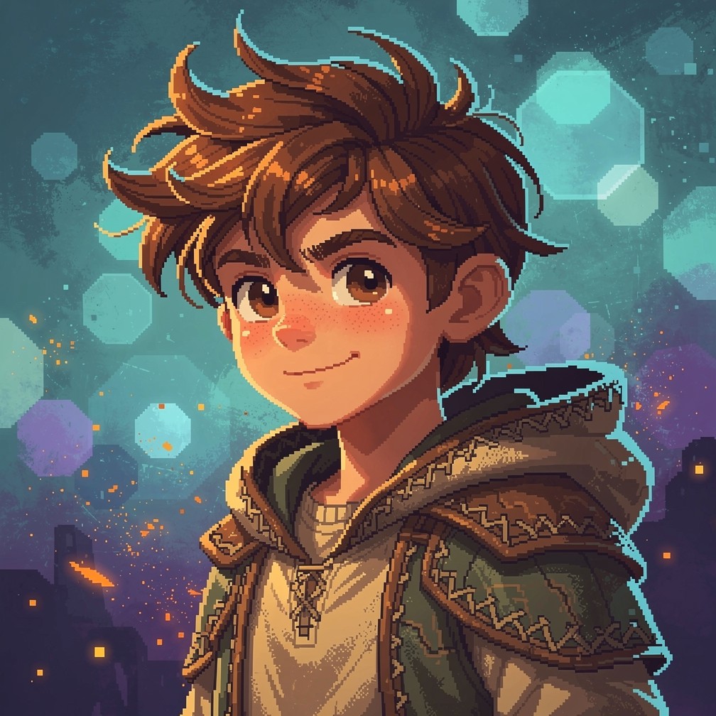 Free Brave Pixel Adventurer Image - Pixel, Boy, Adventurer | Download ...
