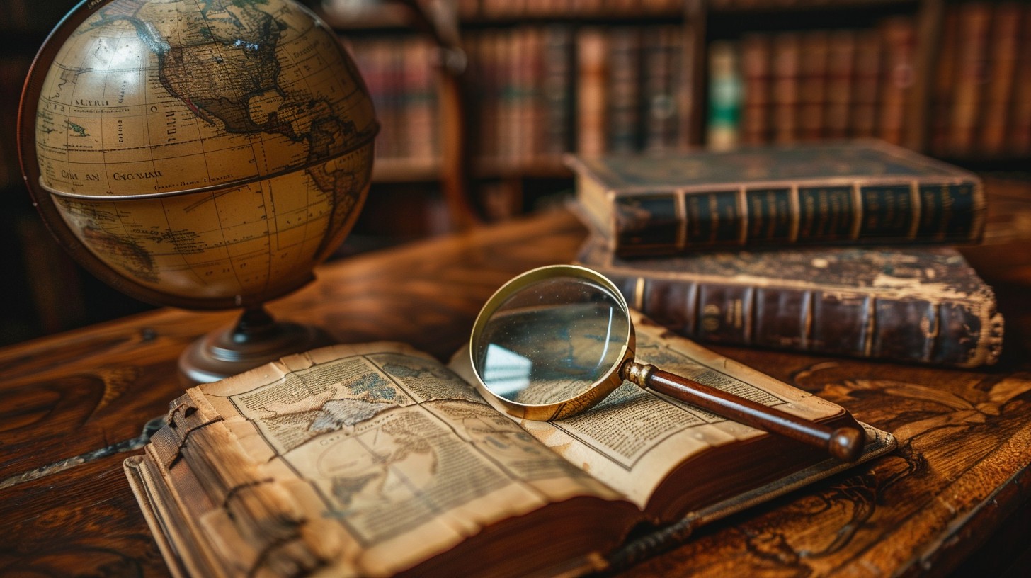 Free Vintage Exploration Setup Image - Vintage, Globe, Books | Download ...