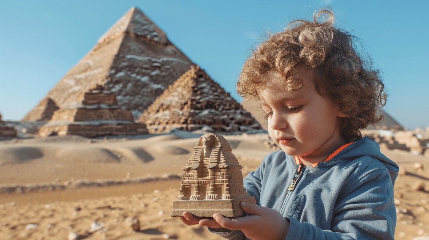 Free Childhood Ancient Wonders Image - Child, Pyramid, Egypt | Download ...