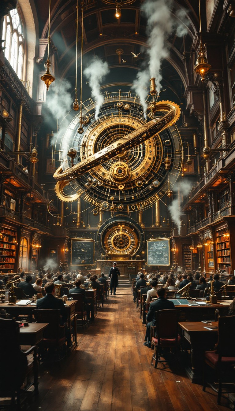 Free Steampunk Learning Academy Image - Steampunk, Victorian, Classroom ...