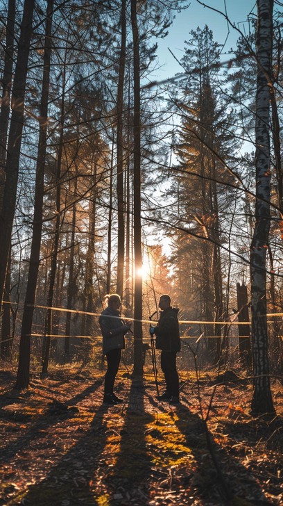 Forester Discussing Free Forest Conversation Walk Image - Forest, Group, Discussion ...