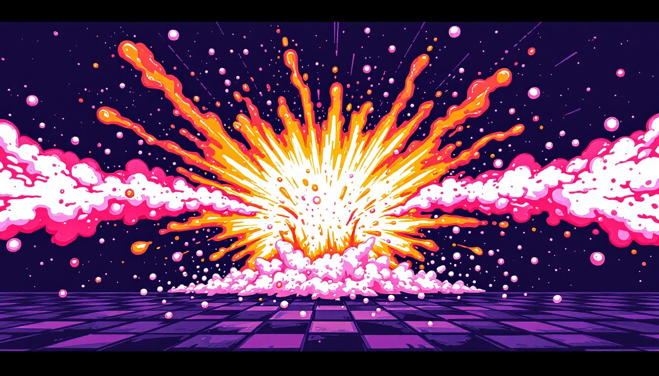 Free Pixel Soda Explosion Image - Pixel, Explosion, Retro | Download at ...