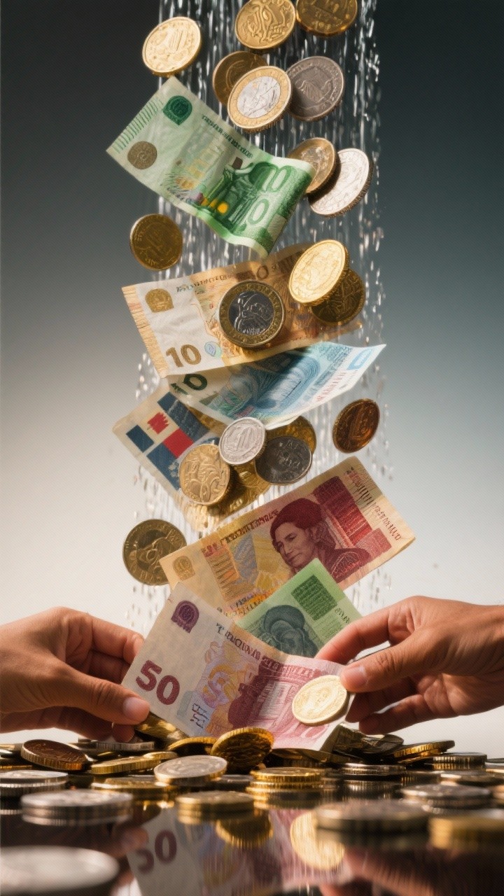 Free Currency in Motion Photo - Money, Currency, Coins | Download at ...