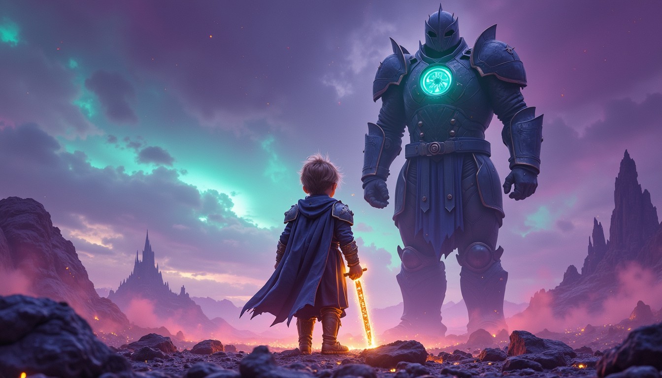 Free Courage Facing Colossus Image - Fantasy, Colossus, Confrontation ...