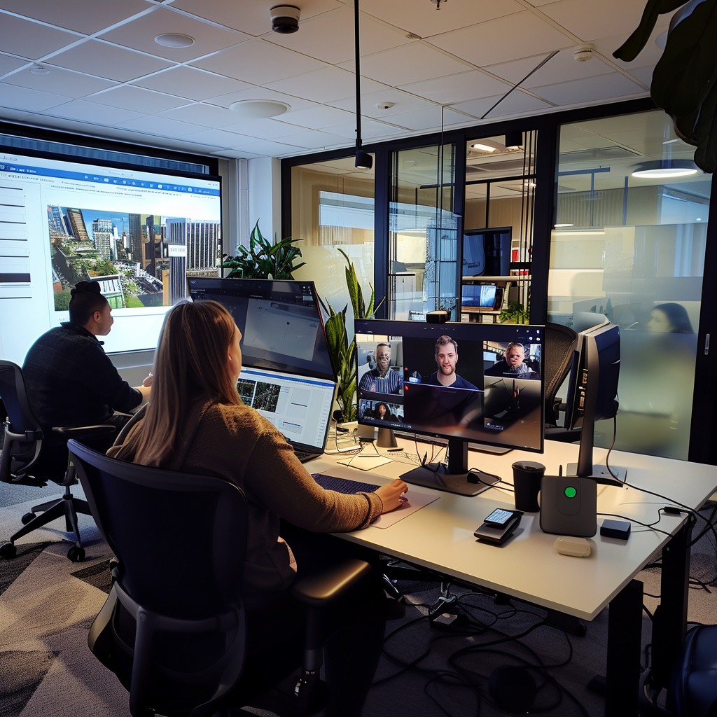 Computer Meating Free Virtual Meeting Setup Image - Office, Professional, Technology ...